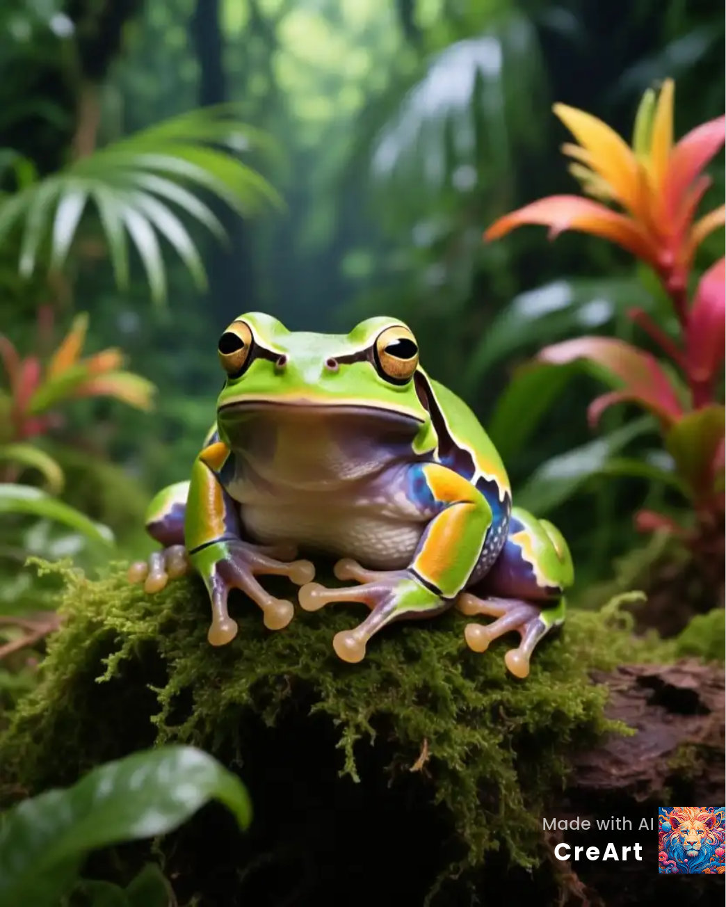 Tropenfrosch